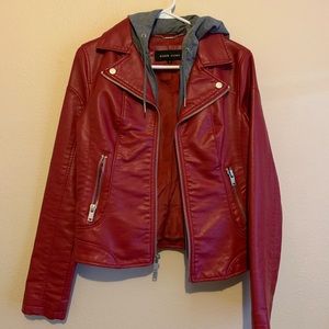 Red Jacket - Faux Leather